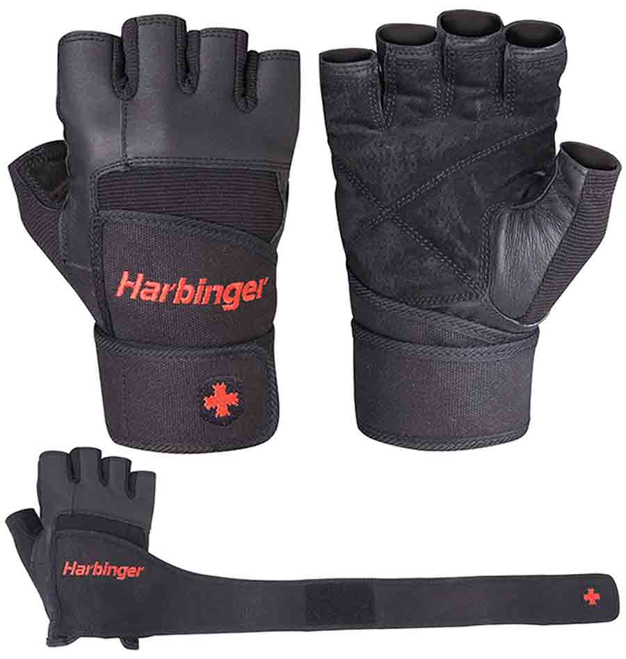 Harbinger Fitness Harbinger Pro WristWrap Fitness Handschoenen - L