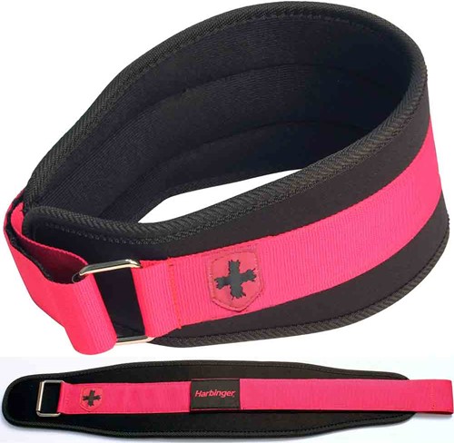 Harbinger Fitness Harbinger Womens FirmFit Foam Core Nylon Belt - M