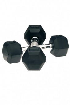 MP Hexa dumbells 12.5 kg van rubber