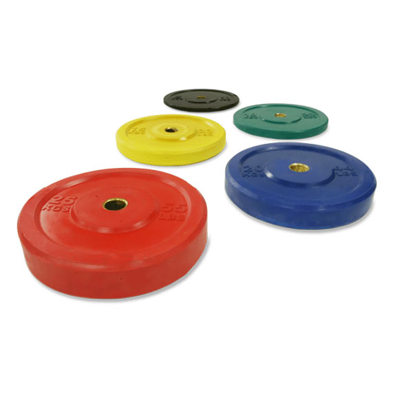 Lifemaxx Olympische Rubber Training Disc per paar - 5-25 kg