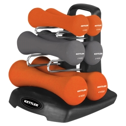 Kettler  Dumbbellset Met Houder 15 kg