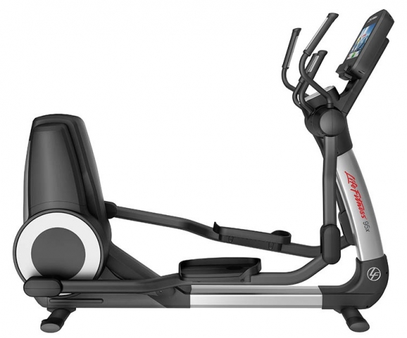 Life Fitness  Platinum Discover SE Ligfiets Arctic Silver