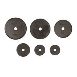 Lifemaxx Schijf Rubber Coated 30 mm per stuk (0.5-15 kg)