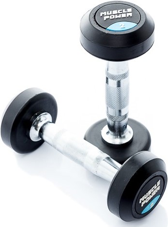 MP Muscle Power ronde dumbells 2 tot en met 20 kg