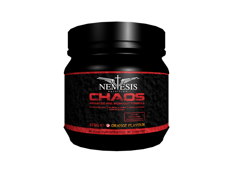 Nemesis Nutrition  Chaos Pre-Workout 375g - Tropical fruit