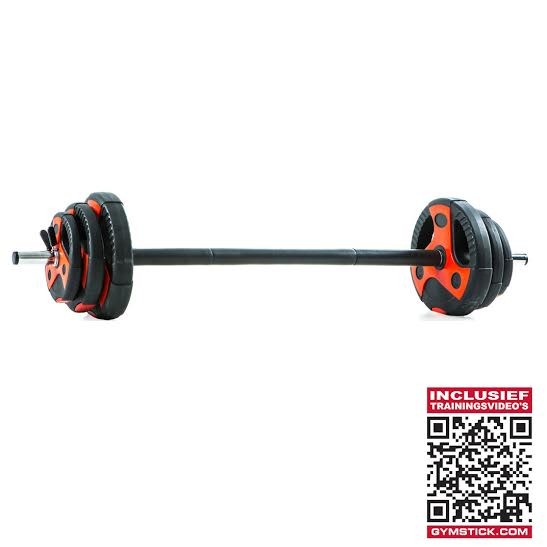 Gymstick  Pump Set 20 kg met Trainingsvideo's