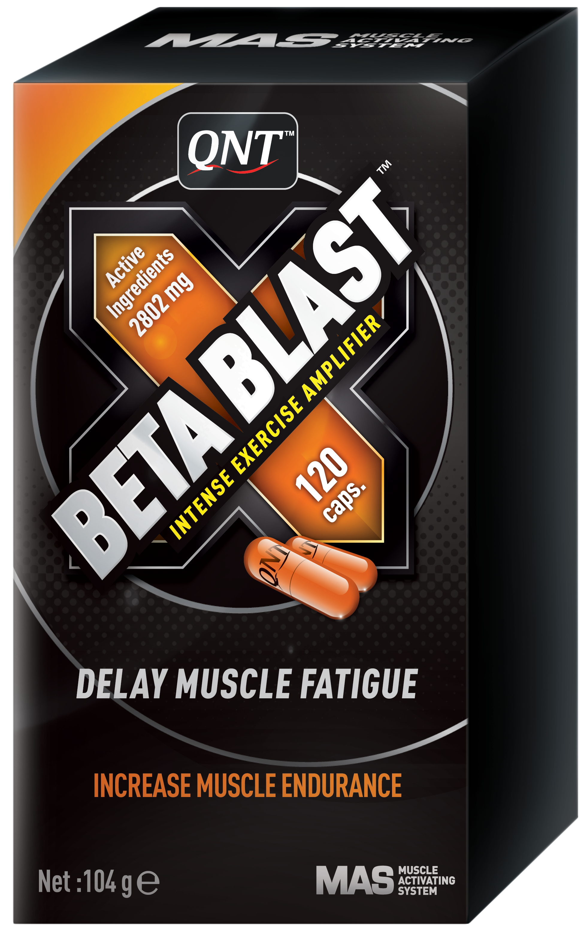 QNT  Beta Blast - 120 caps