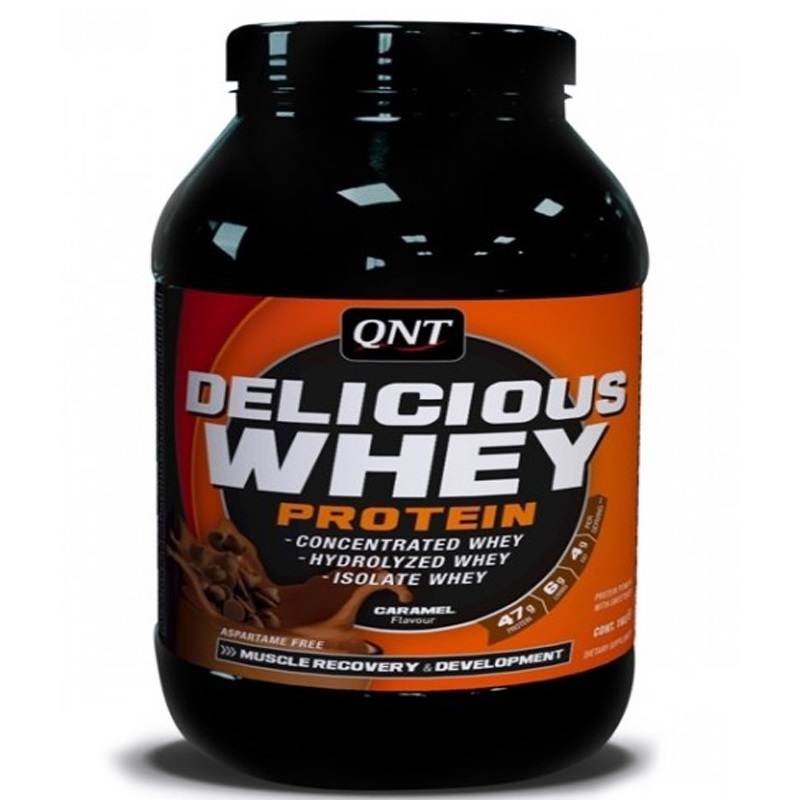 QNT  Delicious Whey Protein - 2200g - Banaan