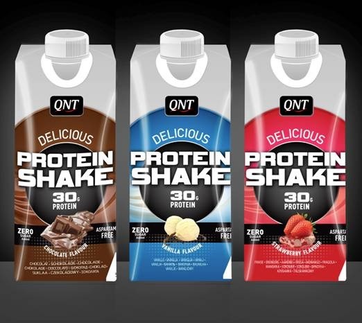 QNT  Delicious Whey Protein Shake - Strawberry