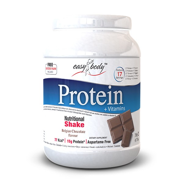 QNT  - Easy Body Diet Protein Powder - 350 gram - Belgian Chocolate