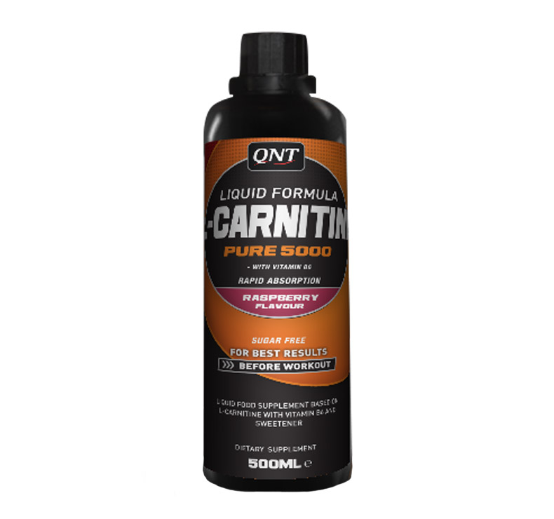 QNT  L-Carnitine Liquid - 500ml - Raspberry