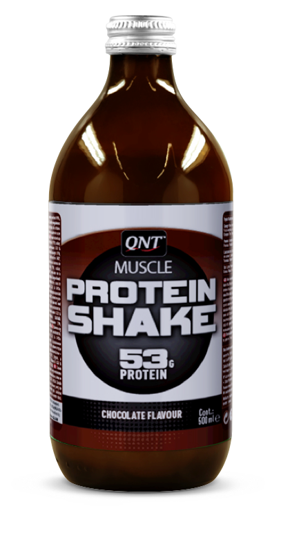 QNT  Protein Shake (Glas) - 12x500ml - Banaan