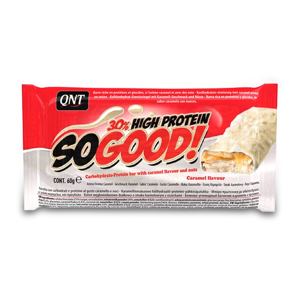 QNT  So Good Bar - 15x60g - Witte Chocolade & Kokosnoot