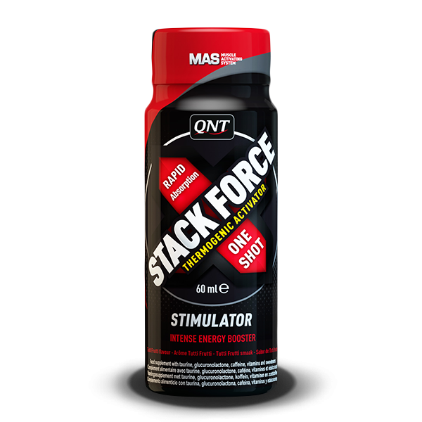 QNT  Stack Force Shot - 12x60ml - Tutti Frutti