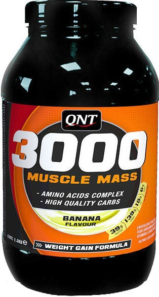 QNT  Weight Gain 3000 - 4500g - Banaan