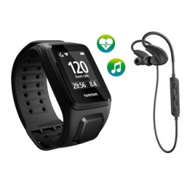 TomTom  Spark Cardio + Music + BT HP GPS Fitnesshorloge Large